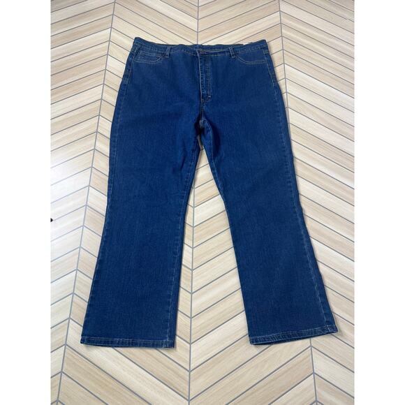 Kymaro Curve Control Jeans Baggy wide Leg Plus Size Spandex Relaxed Size 20 - Picture 1 of 12